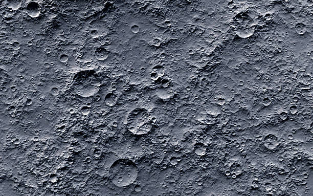 istock A picture of the moons surface that contains craters 470825828