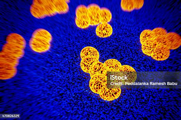 Foto de Ou Superbug Staphylococcus Aureus Resistente À Meticilina Bactérias e mais fotos de stock de Ampliação