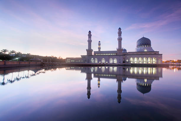 istock mirror reflection of the majestic mosque 470828021