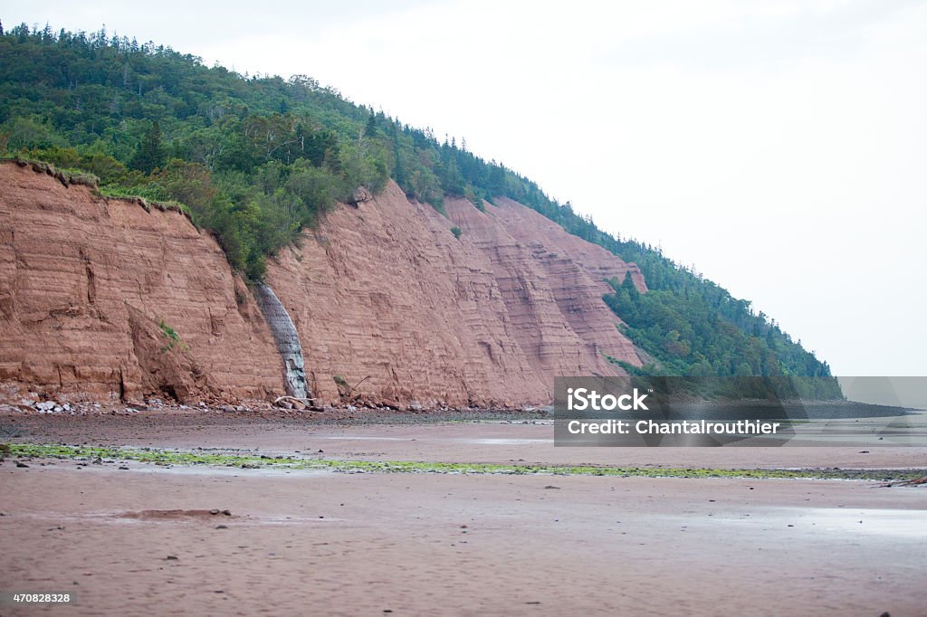 Ocean Cliffs Blomidon Provincial Park, Nova Scotia, Canada Annapolis Valley Stock Photo