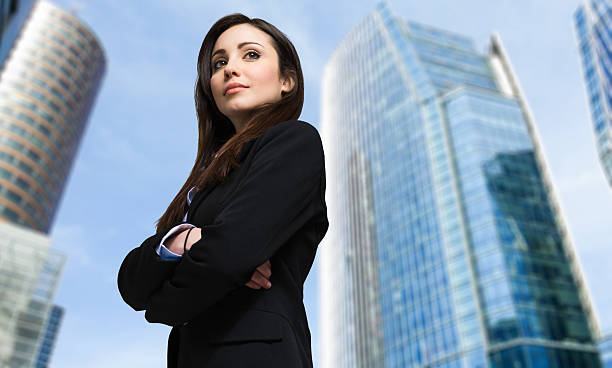 istock Confident businesswoman portrait 470830122