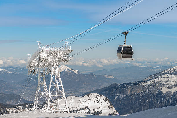 istock aerial ski lift arrival 470831094