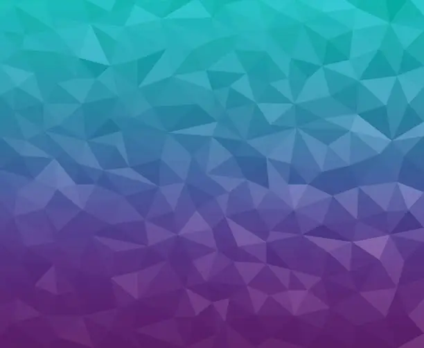 Photo of Abstract low poly vector illustration for a background.