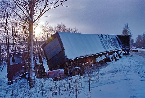 istock Truck had an accident 470833945