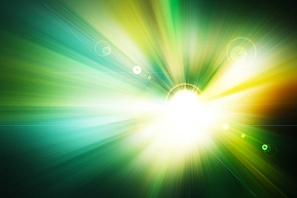 istock Abstract Background - rays of colorful light 470834447