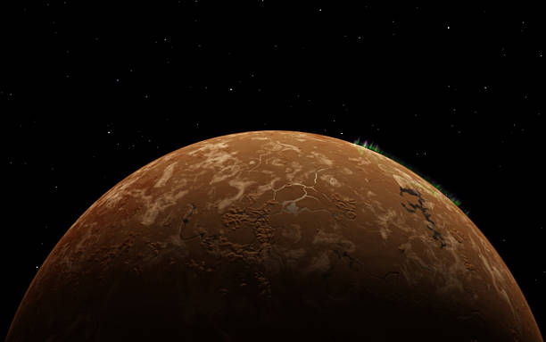istock Mars  Scientific illustration -  planetary landscape 470834718