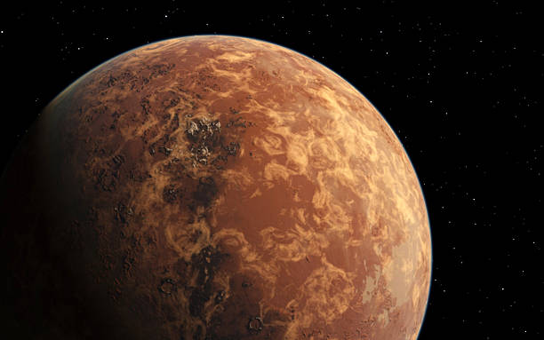 istock Mars  Scientific illustration -  planetary landscape 470834732