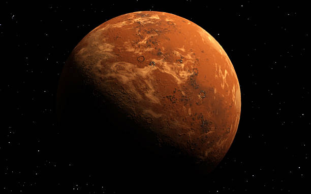 istock Mars  Scientific illustration -  planetary landscape 470834736