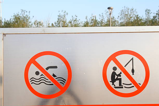 istock No diving or fishing 470836643