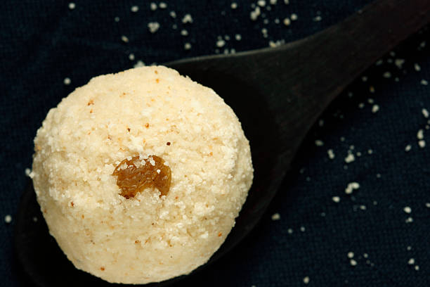 istock Rava ladoo  An Indian sweet dish 470840809