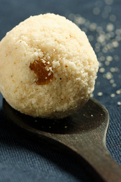 istock Rava ladoo  An Indian sweet dish 470840813