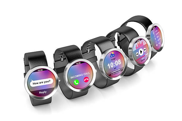 istock Group of smartwatches 470841704