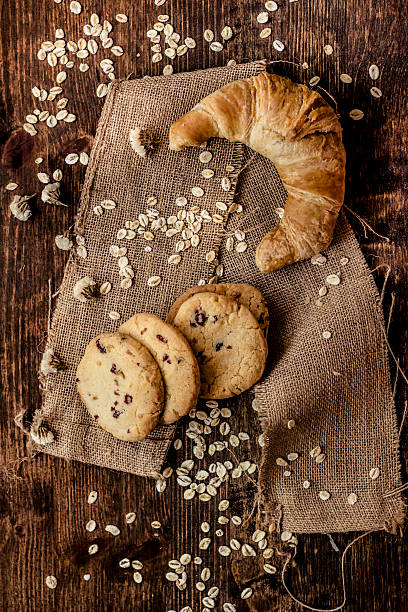 istock Croissant and cookies 470841938