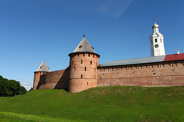 istock fortress wall of the Novgorod Kremlin 470844242