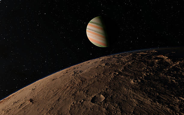 istock Mars  Scientific illustration -  planetary landscape 470847072