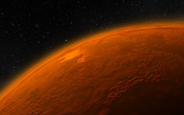 istock Mars  Scientific illustration -  planetary landscape 470847152