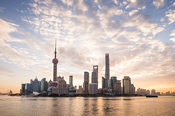 istock shanghai in a beautiful Sunrise 470848210
