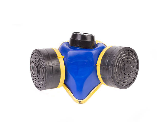 istock Close up of respirator. 470849308