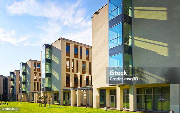 Modern Office Buildings Stock Photo - Download Image Now - 2015, Apartment, Architectural Feature