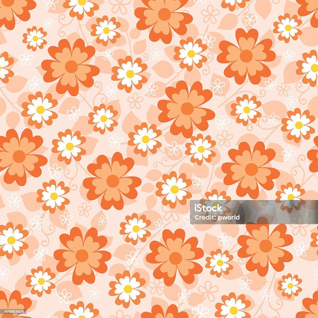 Floral pattern . Vector seamless pattern with flowers. Hihg res jpg included. AI10-compatible EPS. 2015 stock vector