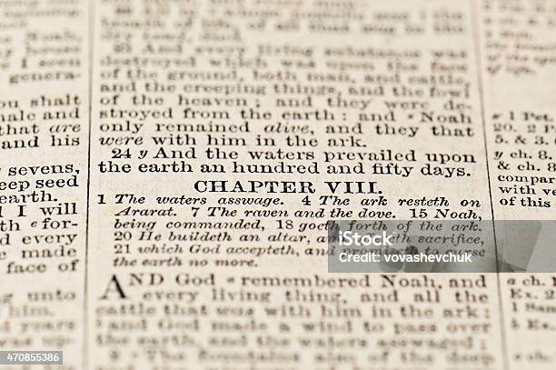 Text From Bible Stock Photo - Download Image Now - 2015, Ancient, Art