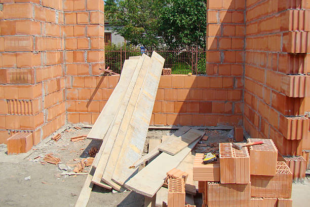 istock Interior of an unfinished house 470855669