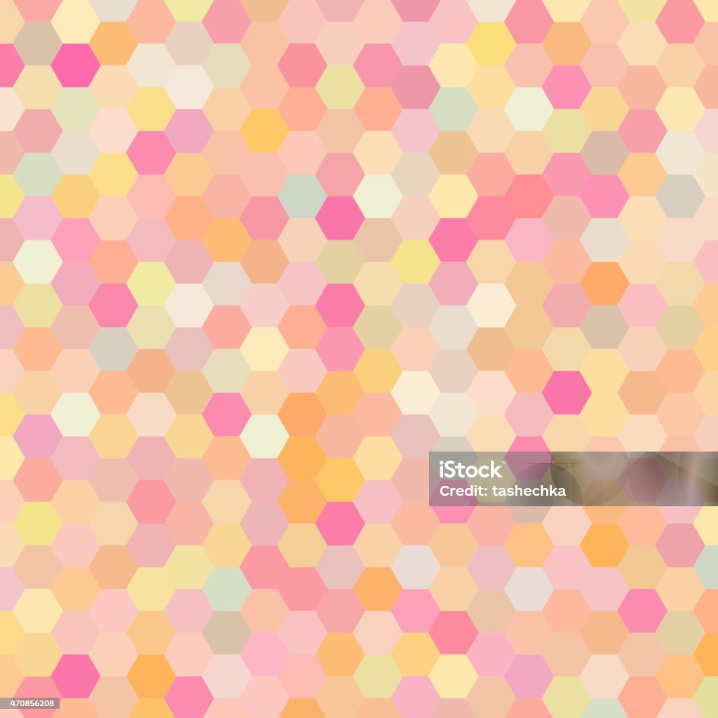 Multi Hexagon Pattern Multicolored Hexagonal Pattern Stock Illustration - Download Image Now ...
