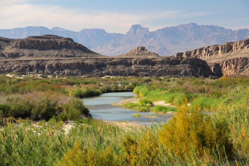 The Rio Grande as viewed from Big Bend National Park, Texas