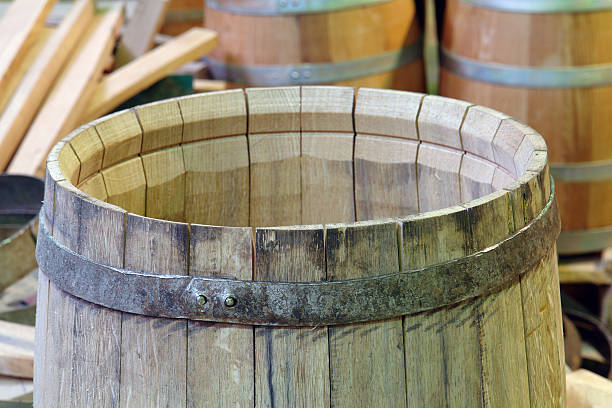 istock manufacture and production of barrels 470857982