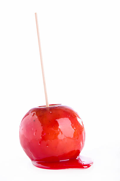 toffee apple toffee apple caramel apple stock pictures, royalty-free photos & images
