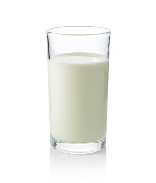 istock glass of milk isolated on white with. front view 470860921