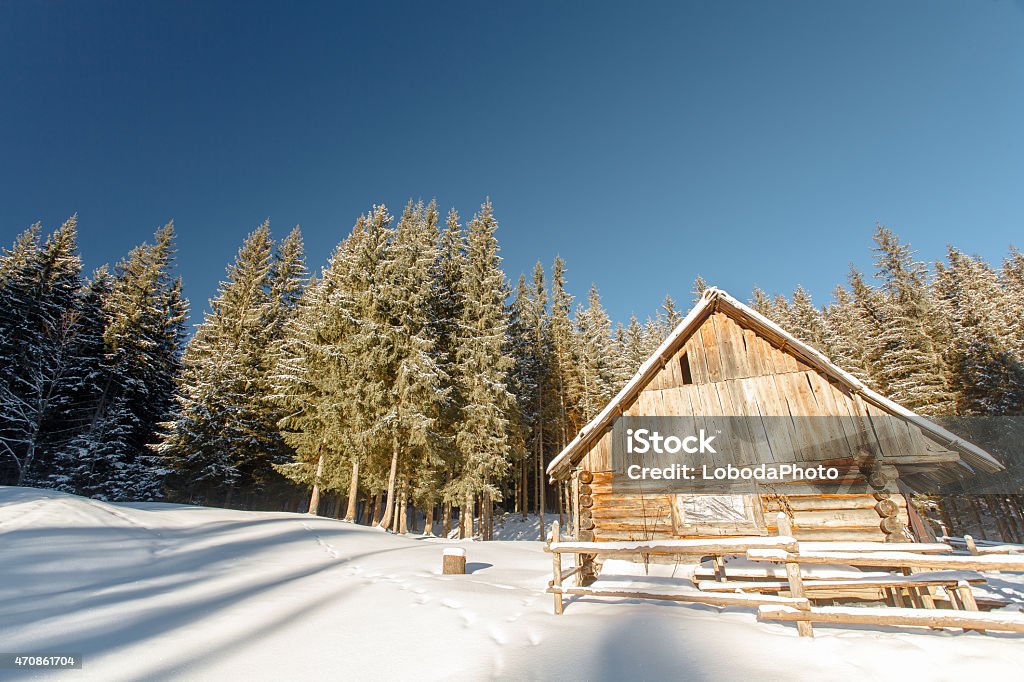 winter, mountains, home of the shepherds, chalets 2015 Stock Photo winter, mountains, home of the shepherds, chalets 2015 Stock Photo