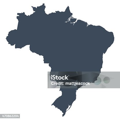 istock Brazil country map 470863204