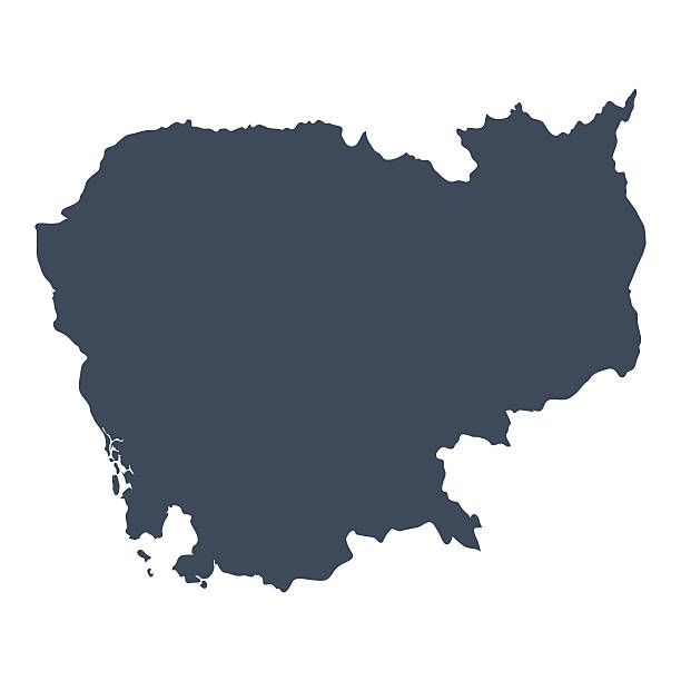 Cambodia Country Map Stock Illustration - Download Image Now - Cambodia, Map, Outline - iStock Cambodia Country Map Stock Illustration - Download Image Now - Cambodia, Map, Outline - Istock