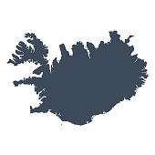 istock Iceland country map 470863616