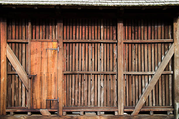 istock Antique wooden door. 470863717