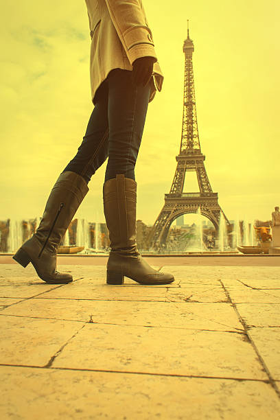 istock Woman in Paris 470870606