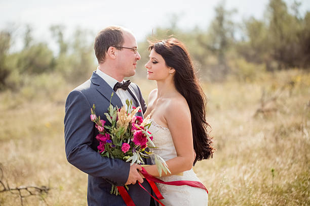 istock wedding and love story in nature 470870618