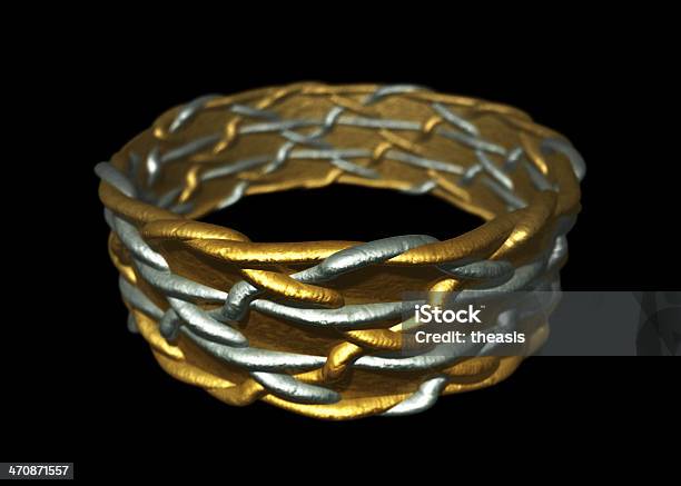 Knotwork Ehering Stockfoto und mehr Bilder von Ehering - Ehering, Keltischer Stil, Bling-Bling