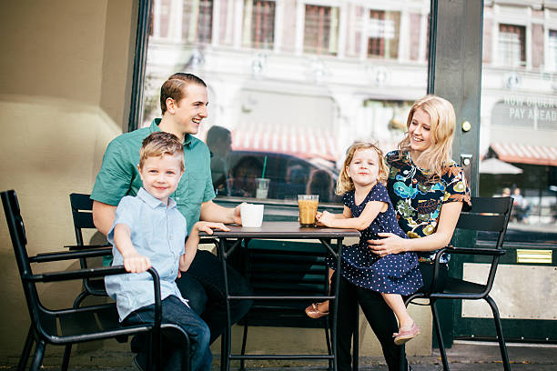 istock Family Out For Coffee 470898866