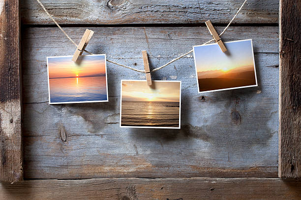 istock Sunset over the sea postcards 470902842