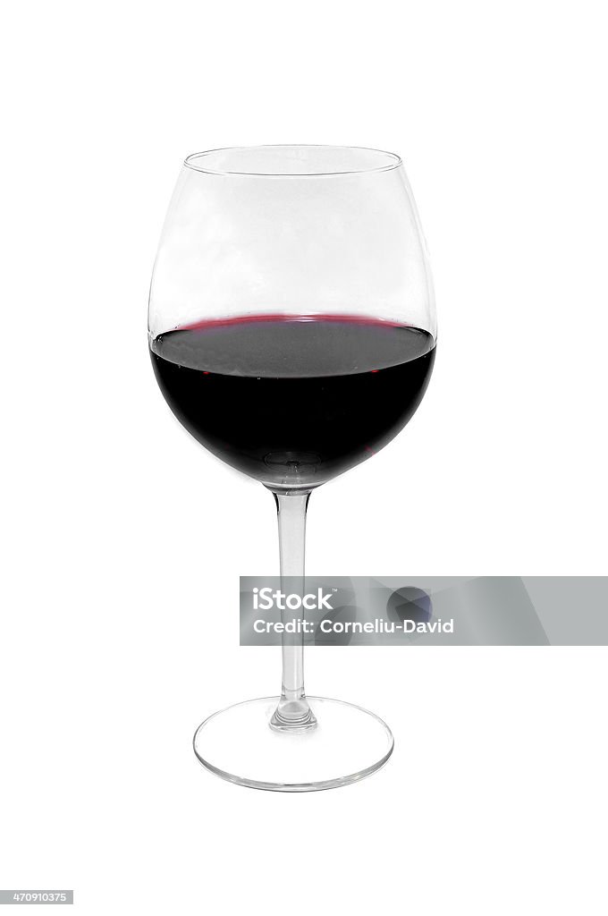 Szkło z czerwonego wina - Zbiór zdjęć royalty-free (Czerwone wino)