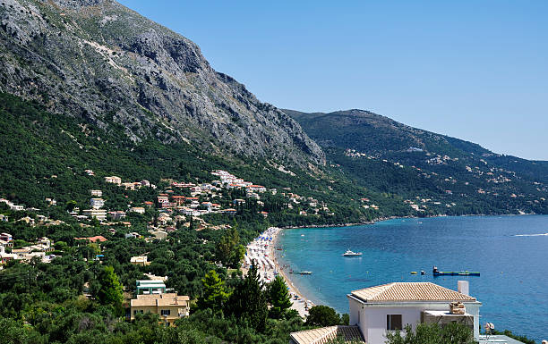 Corfu, Paleokastritsa beach
