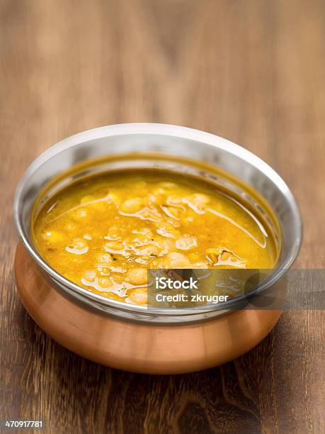 Indian Vegetarian Dahl Curry Stock Photo - Download Image Now - Bowl, Close-up, Color Image