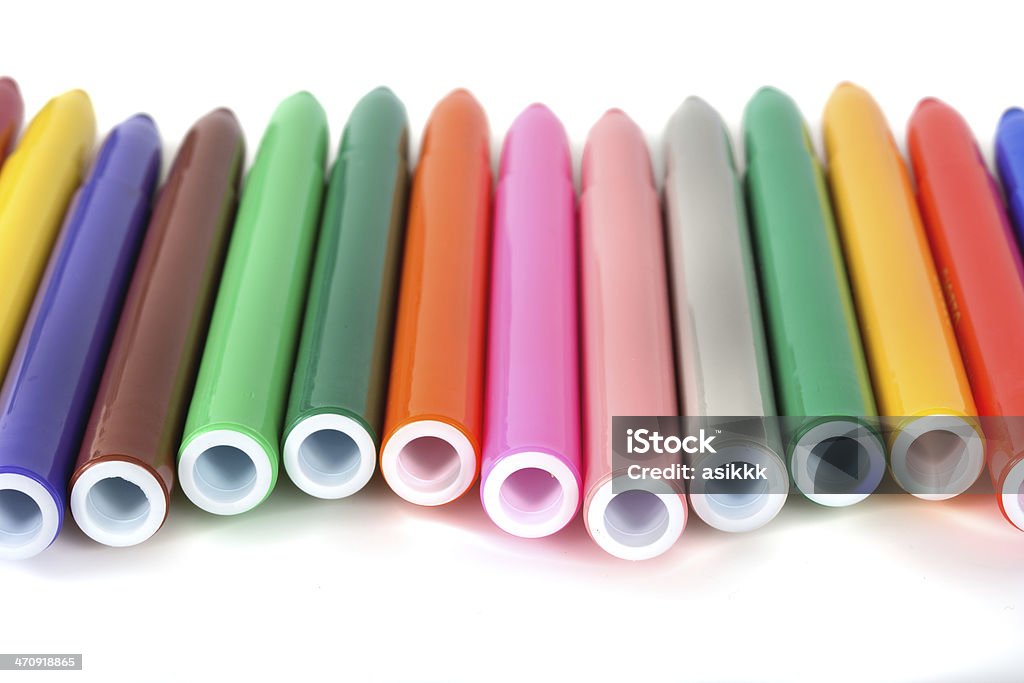 colorful pencils Art and Craft Equipment Stock Photo