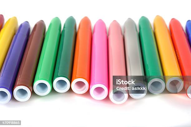 Colorful Pencils Stock Photo - Download Image Now - Art and Craft Equipment, Black Color, Blue