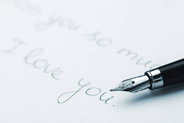 istock Love message written with an ink pen 470919314