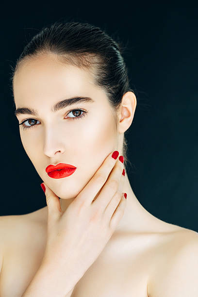 istock Studio shot of young beautiful woman 470920224
