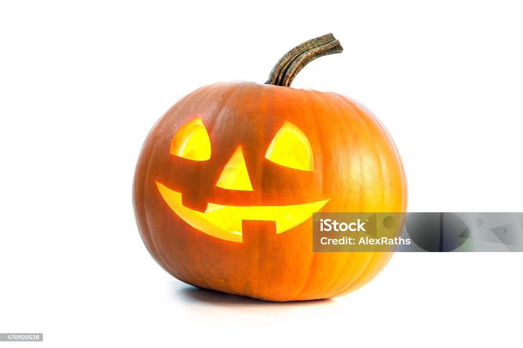 Halloween Pumpkin Halloween Pumpkin isolated on white background Pumpkin Stock Photo
