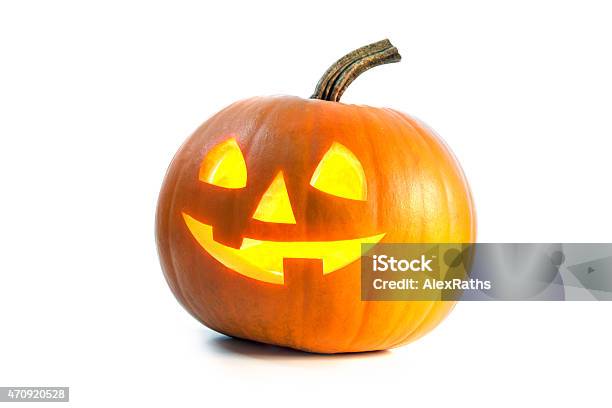Halloween Pumpkin Stock Photo - Download Image Now - Pumpkin, Halloween, Jack O' Lantern